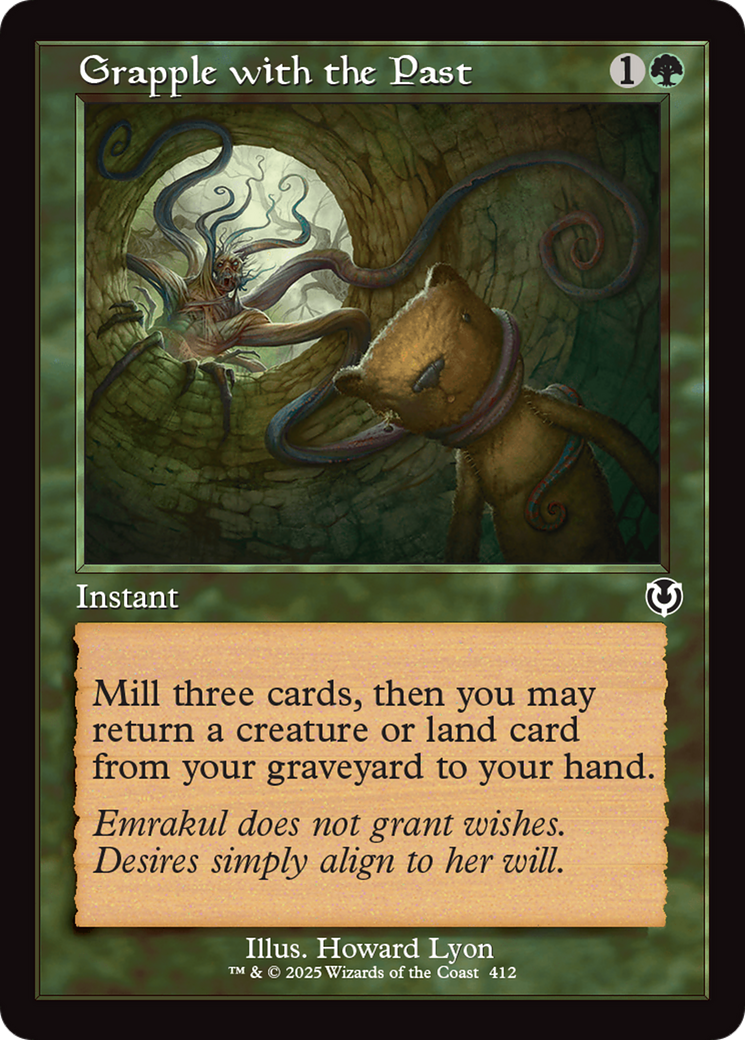 Grapple with the Past (Retro Frame) [Innistrad Remastered] | Good Games Modbury