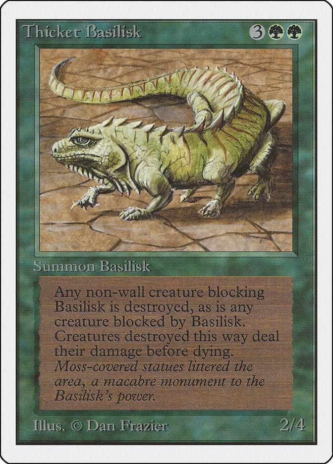 Thicket Basilisk 219/302 (Unlimited Edition)  | Good Games Modbury