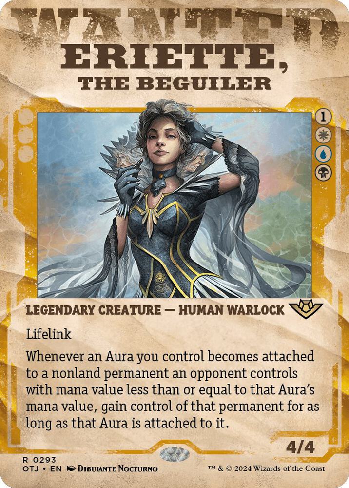 Eriette, the Beguiler 293/286 (Outlaws of Thunder Junction)  - Showcase | Good Games Modbury
