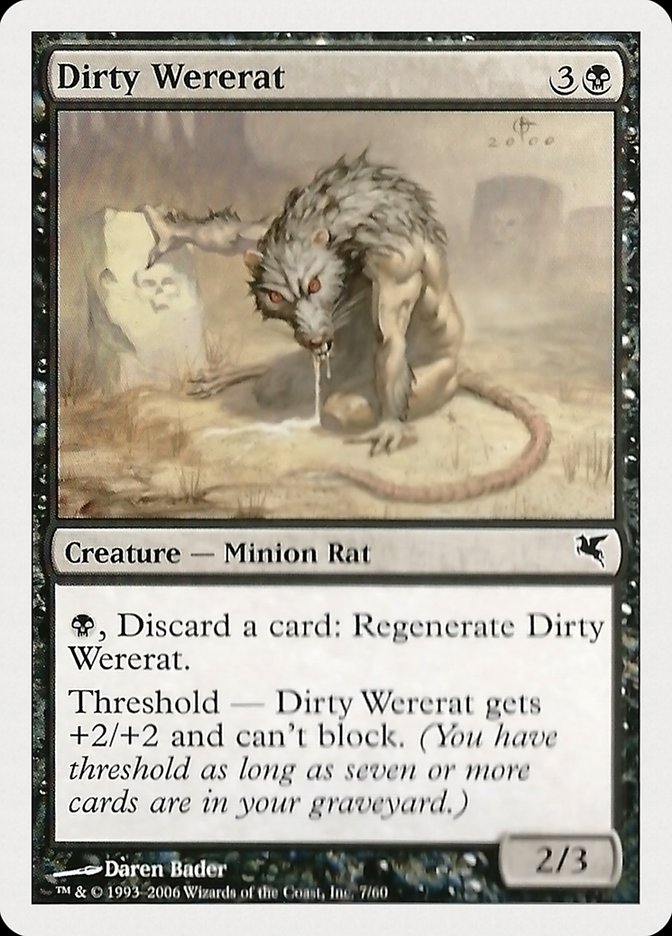 Dirty Wererat (07) [Hachette UK] | Good Games Modbury