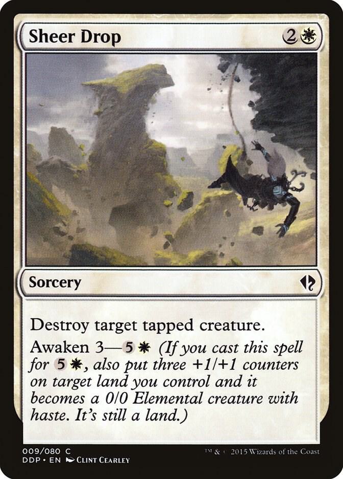 Sheer Drop 9/80 (Duel Decks: Zendikar vs. Eldrazi)  | Good Games Modbury