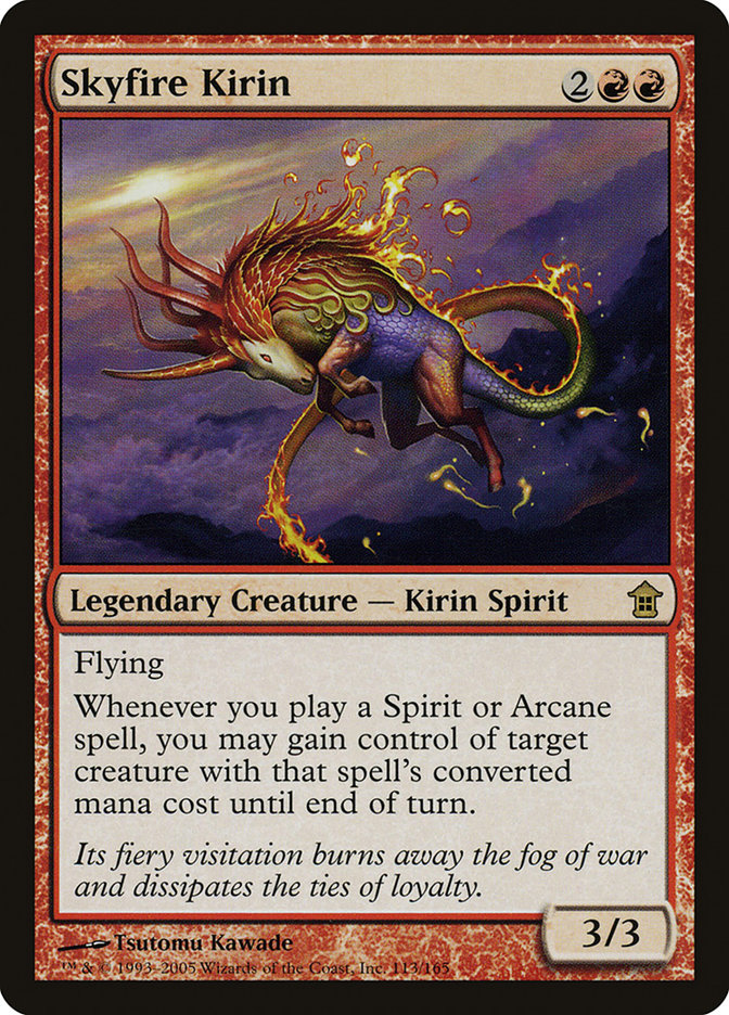 Skyfire Kirin 113/165 (Saviors of Kamigawa)  - Foil | Good Games Modbury