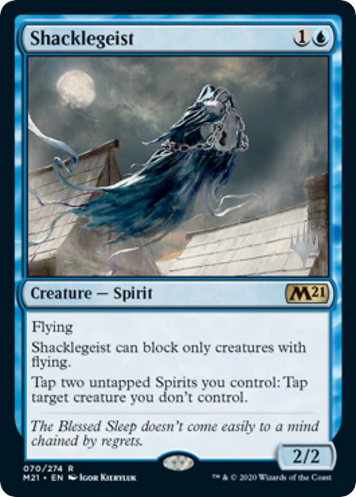 Shacklegeist 70 (Promo Pack: Core Set 2021)  - Foil | Good Games Modbury