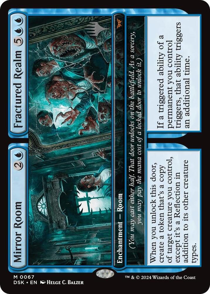 Mirror Room Fractured Realm 67 (Promo Pack: Duskmourn: House of Horror)  | Good Games Modbury