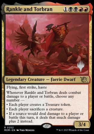 Rankle and Torbran (Promo Pack) [March of the Machine Promos] | Good Games Modbury