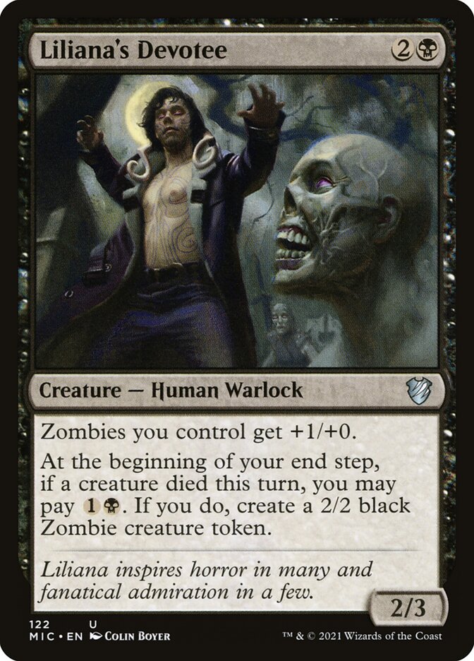 Liliana's Devotee 122/38 (Commander: Innistrad: Midnight Hunt)  | Good Games Modbury