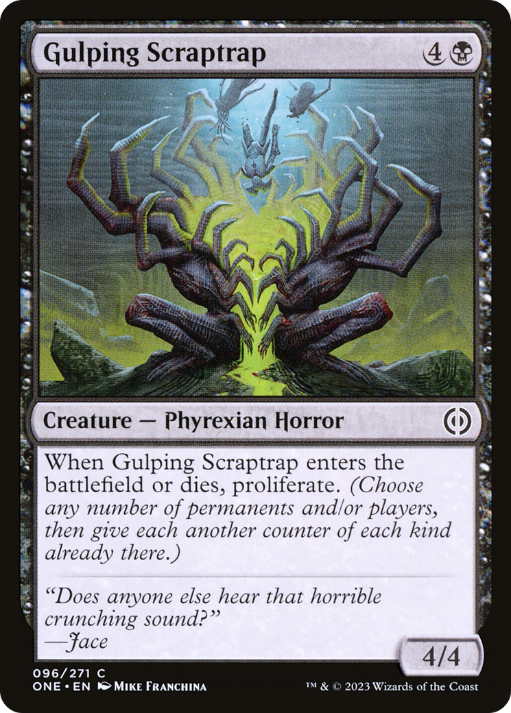 Gulping Scraptrap [Phyrexia: All Will Be One] | Good Games Modbury