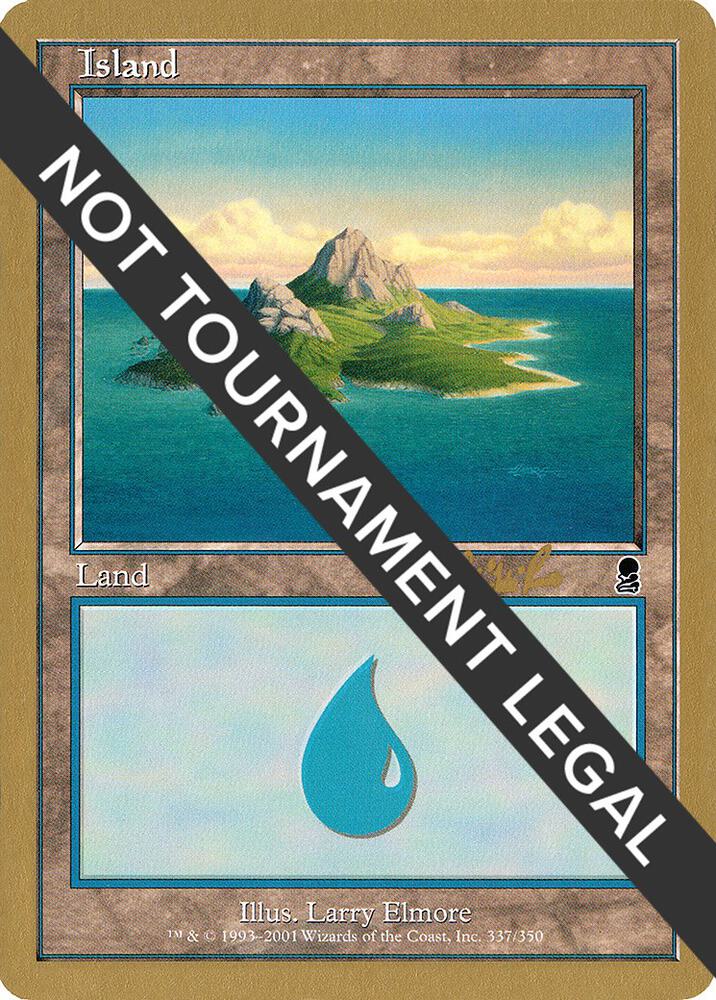 Island 337 2002 Carlos Romao ODY cr337b/153 (World Championship Decks)  | Good Games Modbury