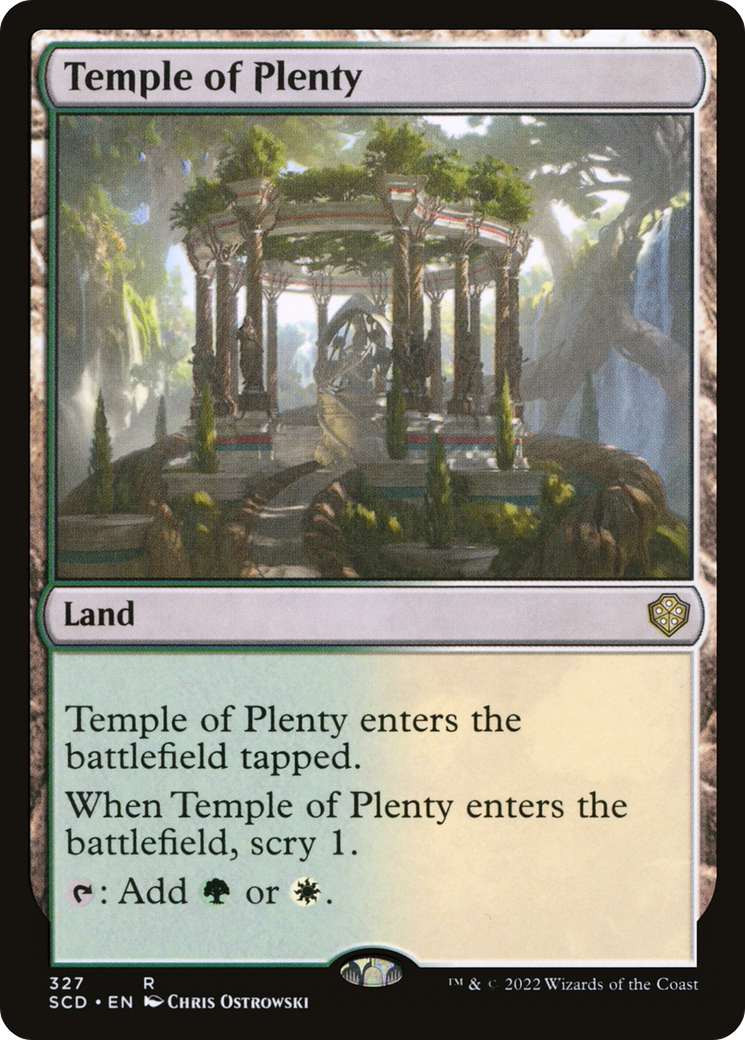 Temple of Plenty [Starter Commander Decks] | Good Games Modbury