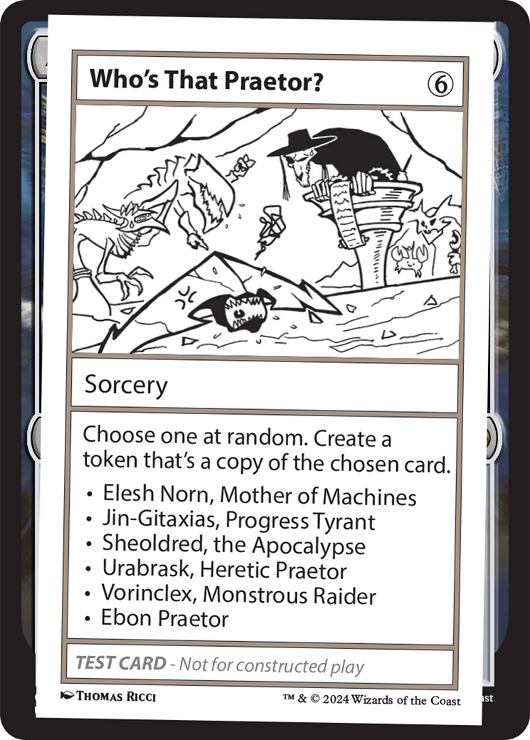 Who's That Praetor? [Mystery Booster 2 Playtest Cards] | Good Games Modbury