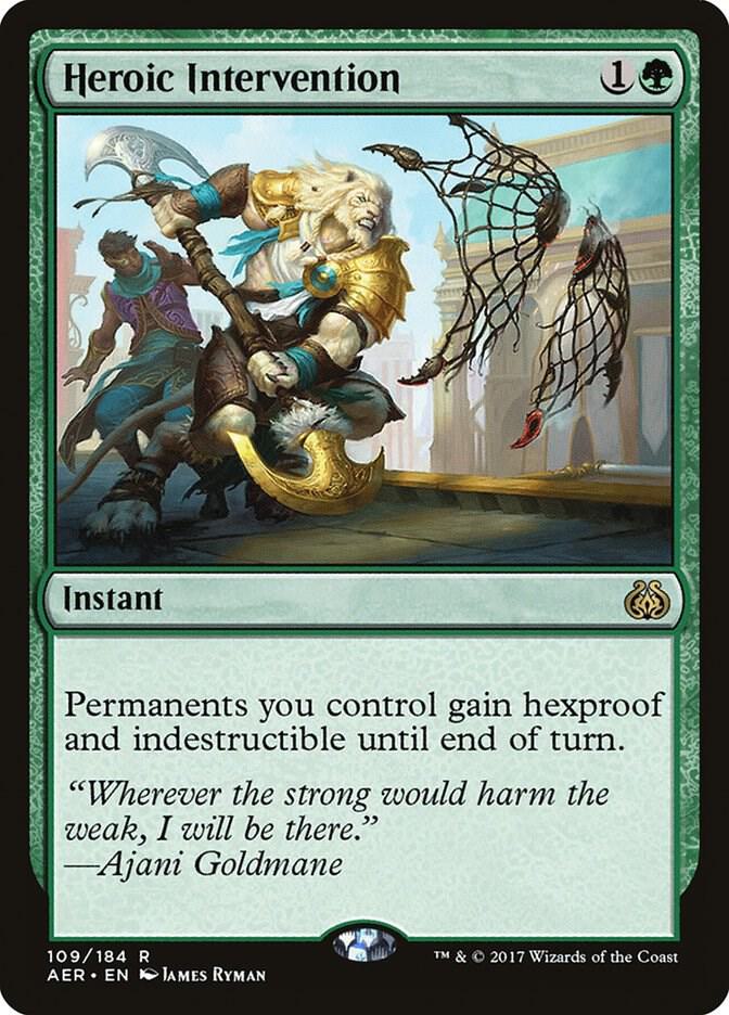Heroic Intervention 109 (Aether Revolt)  - Foil | Good Games Modbury