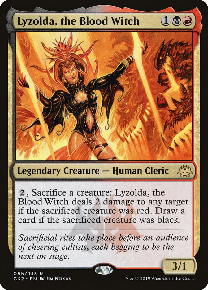 Lyzolda, the Blood Witch [Ravnica Allegiance Guild Kit] | Good Games Modbury