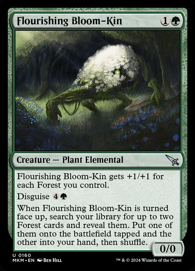 Flourishing Bloom-Kin 160/286 (Murders at Karlov Manor)  - Foil | Good Games Modbury