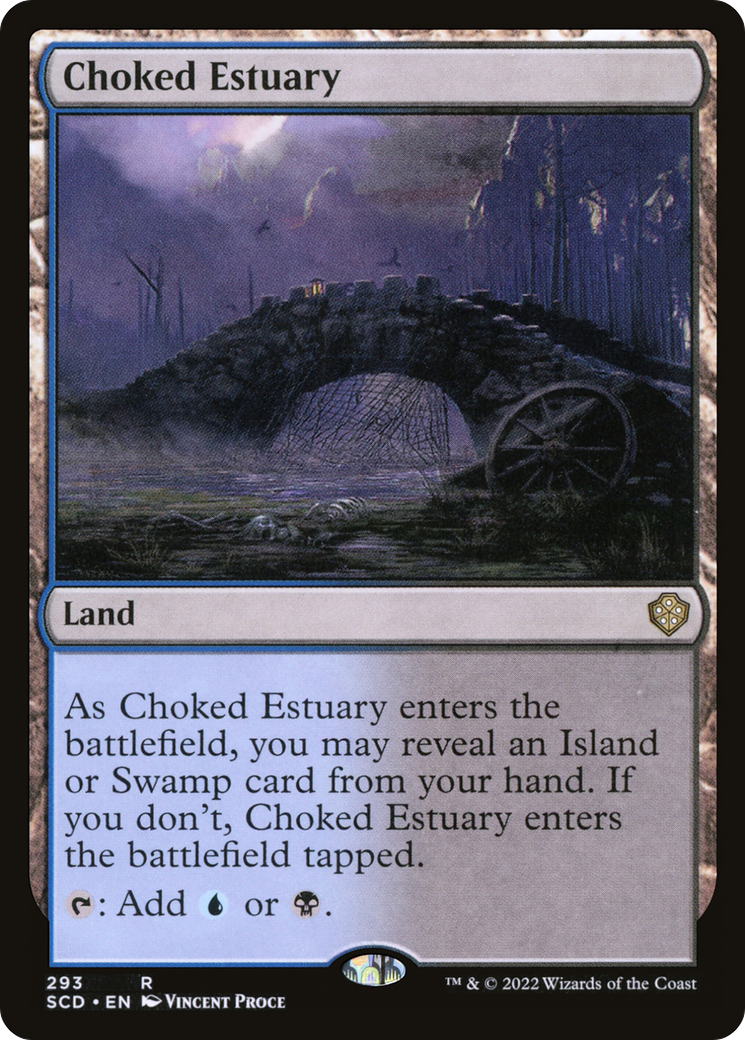 Choked Estuary [Starter Commander Decks] | Good Games Modbury