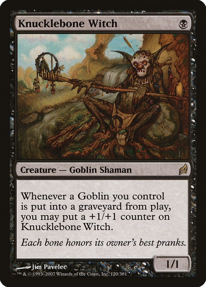 Knucklebone Witch 120/301 (Lorwyn)  | Good Games Modbury