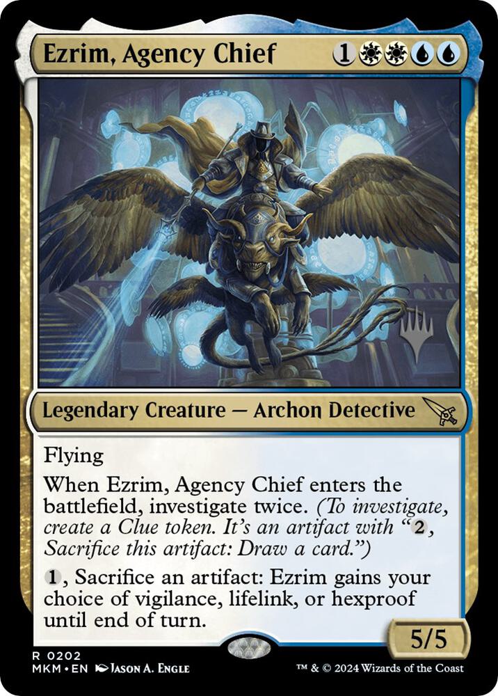 Ezrim Agency Chief 202 (Promo Pack: Murders at Karlov Manor)  - Foil | Good Games Modbury