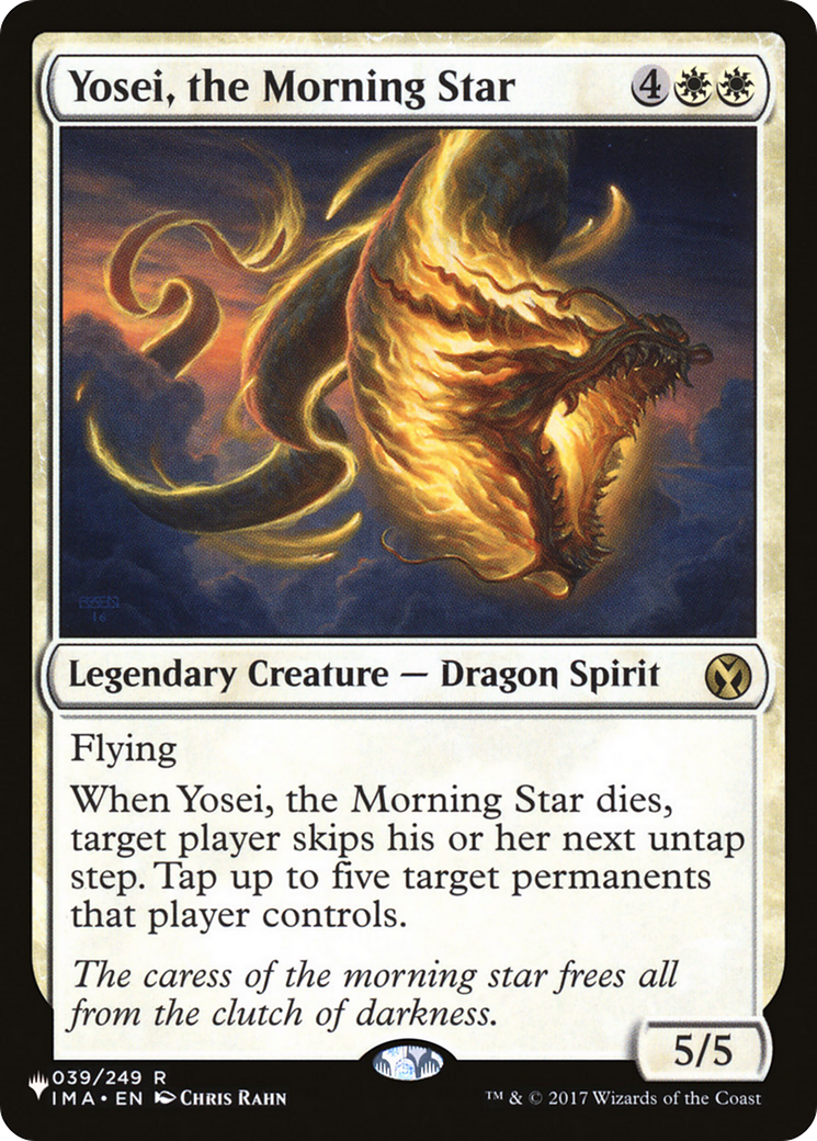 Yosei, the Morning Star [The List Reprints] | Good Games Modbury