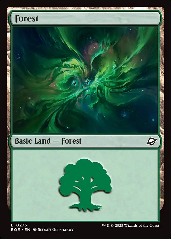 Forest 275/276 (Edge of Eternities)  - Foil | Good Games Modbury
