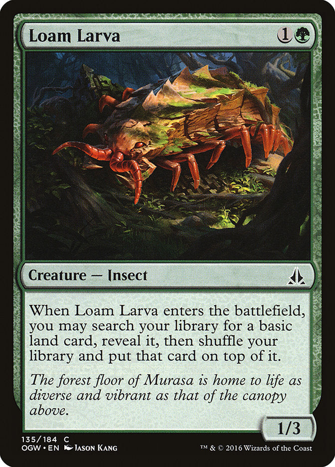 Loam Larva 135/184 (Oath of the Gatewatch)  - Foil | Good Games Modbury