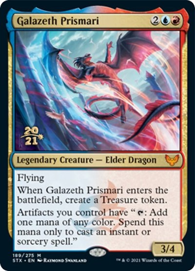 Galazeth Prismari [Strixhaven: School of Mages Prerelease Promos] | Good Games Modbury