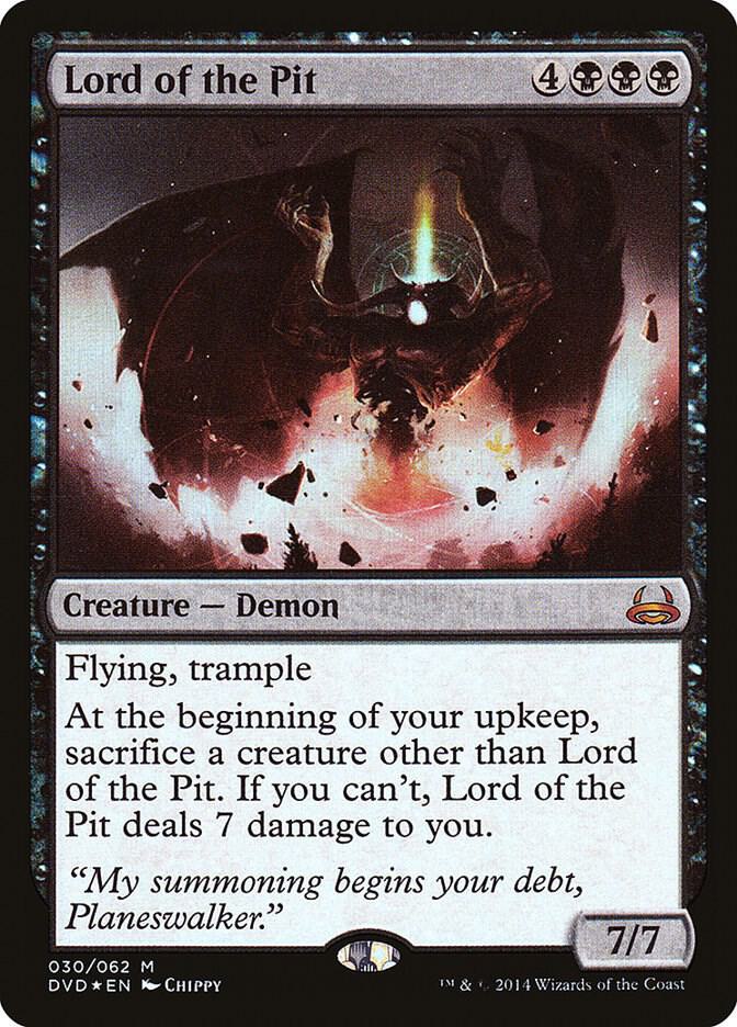 Lord of the Pit 30/62 (Duel Decks: Anthology)  - Foil | Good Games Modbury