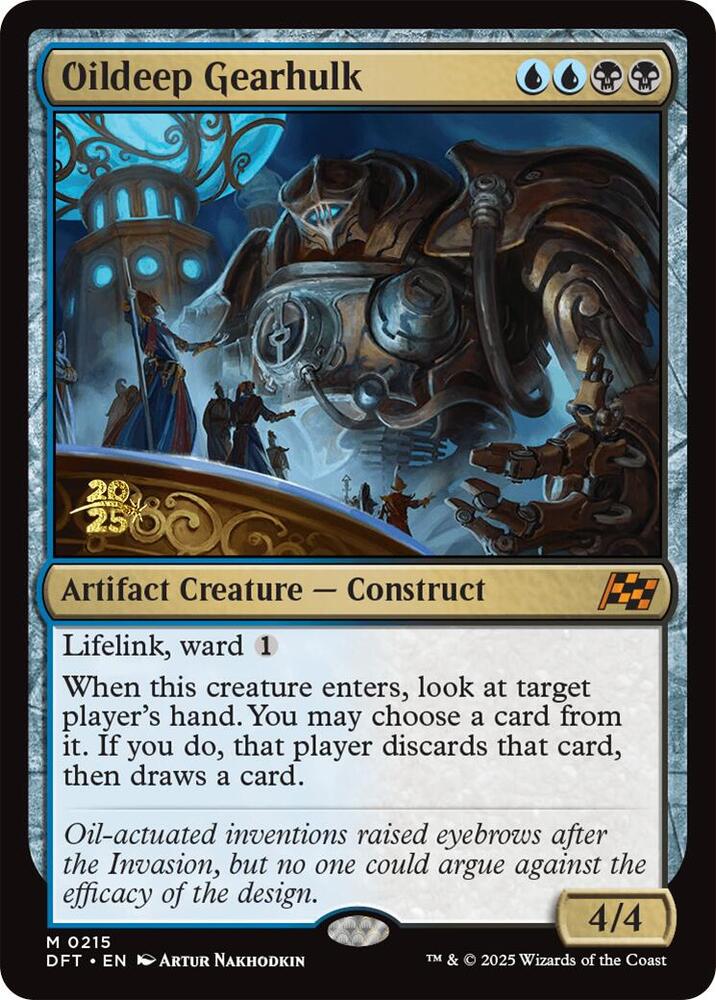 Oildeep Gearhulk 215s/160 (Prerelease Cards)  - Foil | Good Games Modbury