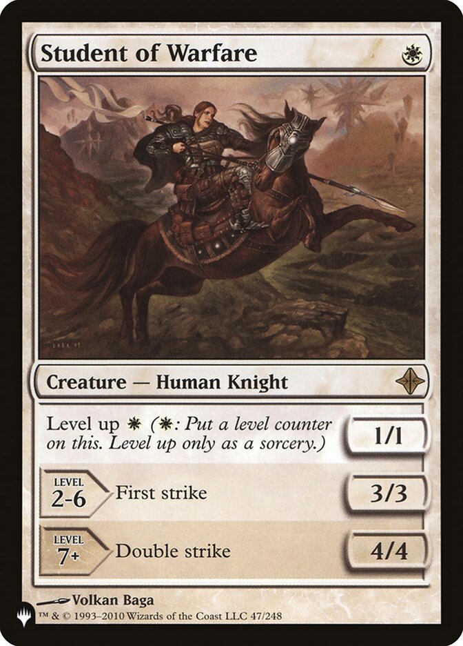 Student of Warfare [The List] | Good Games Modbury