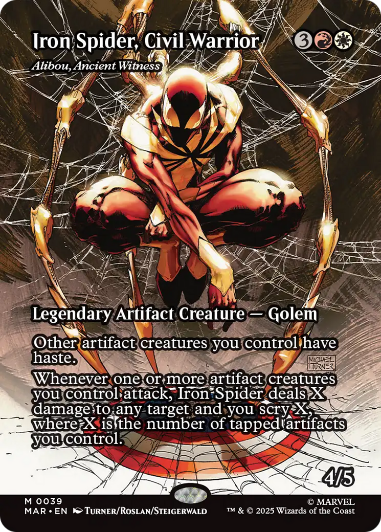 Iron Spider, Civil Warrior - Alibou, Ancient Witness [Marvel's Spider-Man: Eternal-Legal] | Good Games Modbury