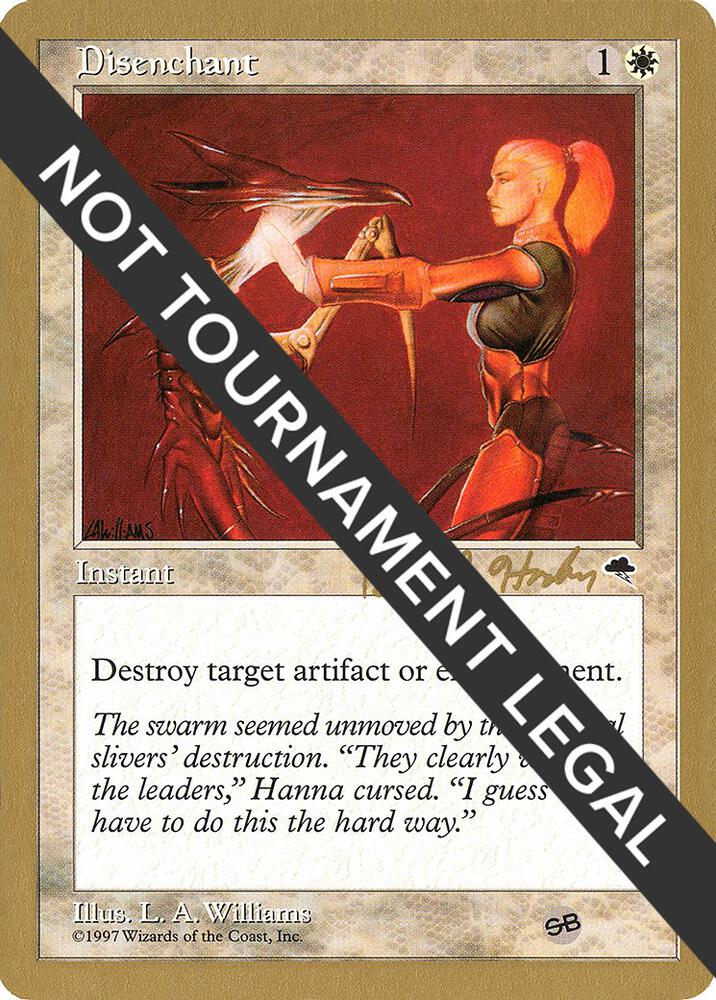 Disenchant 1998 Brian Hacker TMP SB bh16sb/117 (World Championship Decks)  | Good Games Modbury