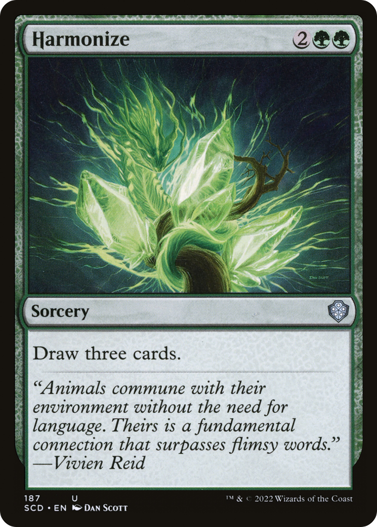 Harmonize [Starter Commander Decks] | Good Games Modbury