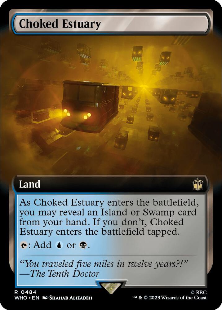 Choked Estuary 484/331 (Universes Beyond: Doctor Who)  - Extended Art | Good Games Modbury