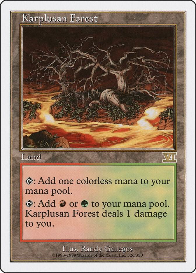 Karplusan Forest 326/350 (Classic Sixth Edition)  | Good Games Modbury
