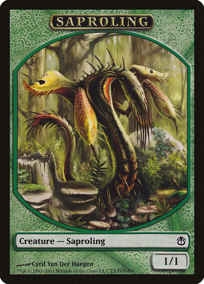 Saproling Token T2 (Duel Decks: Ajani vs. Nicol Bolas)  | Good Games Modbury