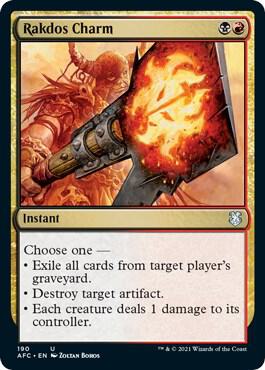 Rakdos Charm 190/62 (Commander: Adventures in the Forgotten Realms)  | Good Games Modbury