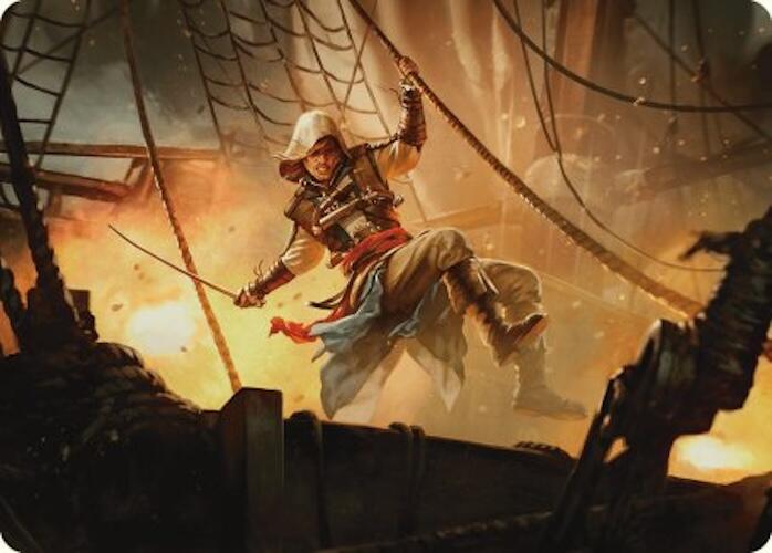 Edward Kenway Art Card 5 (Art Series: Universes Beyond: Assassin's Creed)  | Good Games Modbury