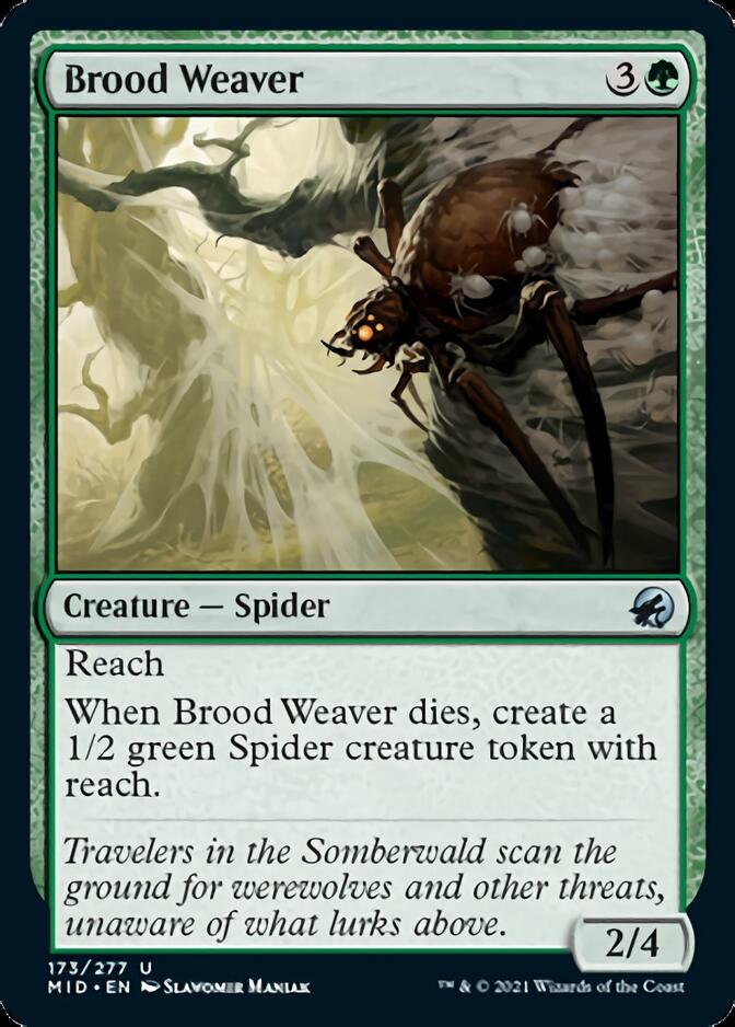 Brood Weaver [Innistrad: Midnight Hunt] | Good Games Modbury
