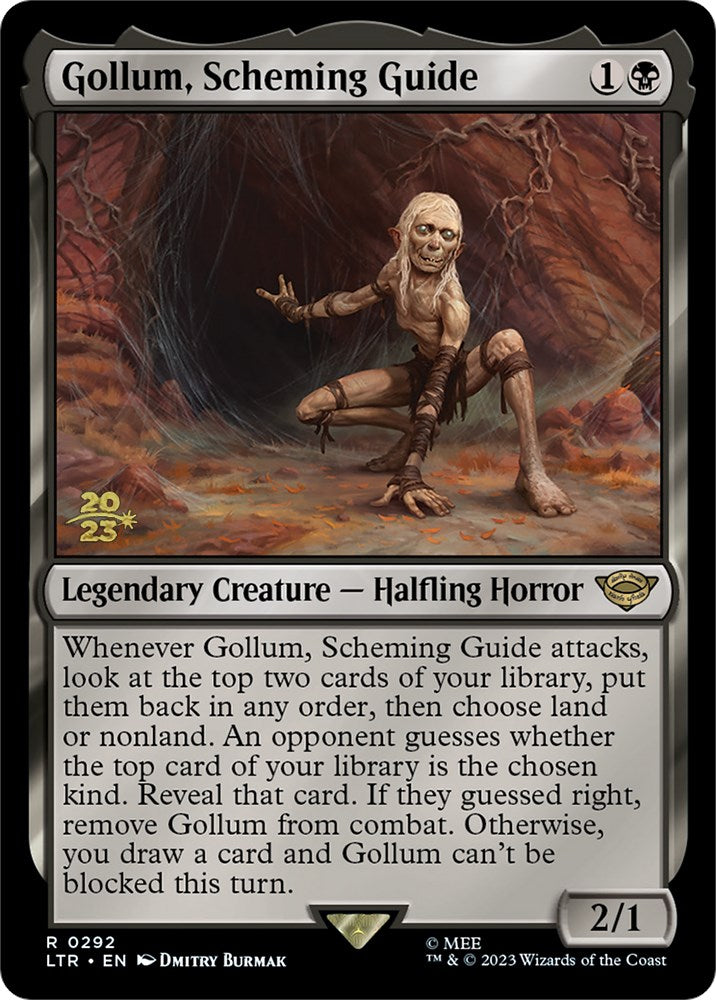 Gollum, Scheming Guide [The Lord of the Rings: Tales of Middle-Earth Prerelease Promos] | Good Games Modbury