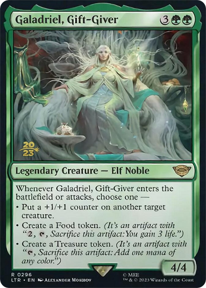 Galadriel, Gift-Giver [The Lord of the Rings: Tales of Middle-Earth Prerelease Promos] | Good Games Modbury