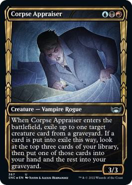 Corpse Appraiser Gilded Foil 367 (Streets of New Capenna)  - Foil | Good Games Modbury