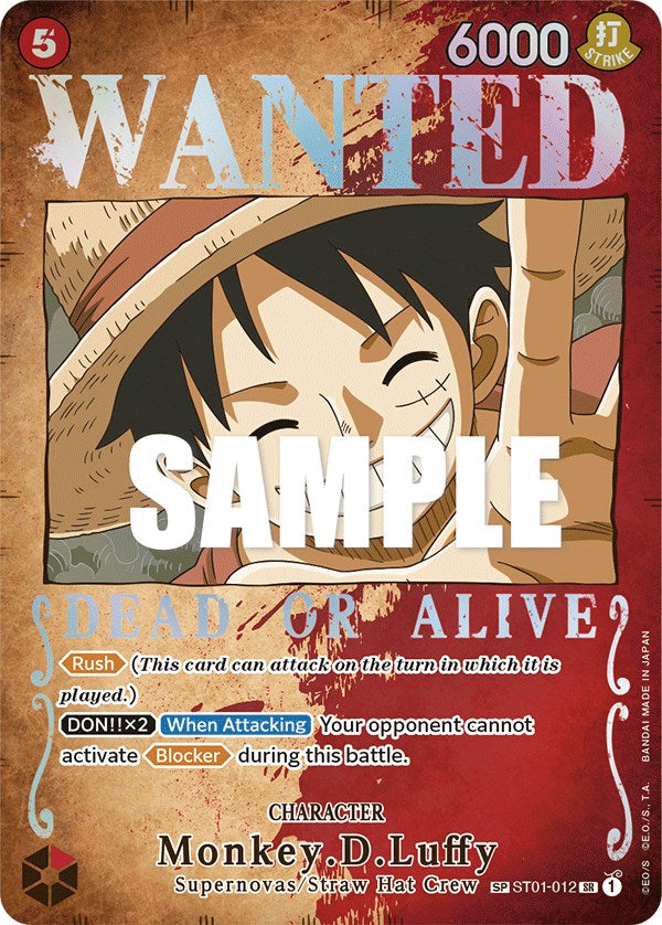 Monkey.D.Luffy (Wanted Poster) [Pillars of Strength] | Good Games Modbury