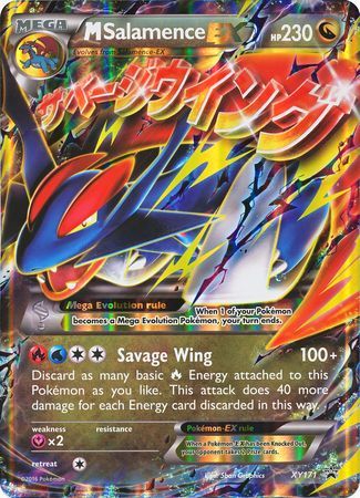 M Salamence EX (XY171) (Jumbo Card) [XY: Black Star Promos] | Good Games Modbury