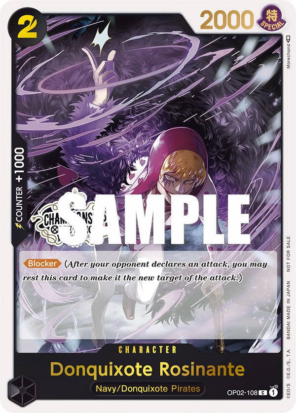 Donquixote Rosinante (Store Championship Participation Pack) [One Piece Promotion Cards] | Good Games Modbury