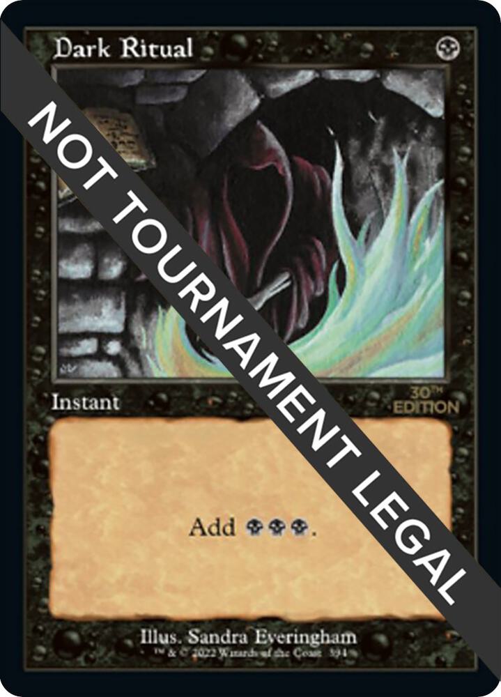Dark Ritual Retro Frame 394/594 (30th Anniversary Edition)  | Good Games Modbury