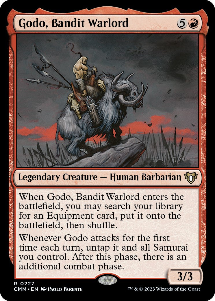 Godo, Bandit Warlord [Commander Masters] | Good Games Modbury