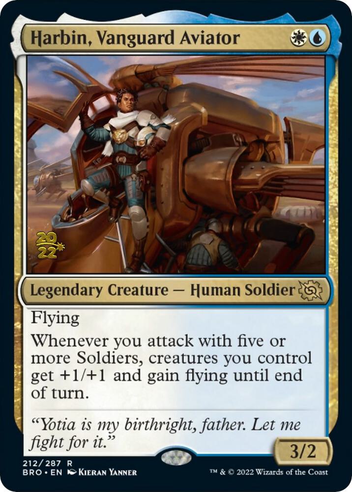 Harbin Vanguard Aviator 212s/169 (Prerelease Cards)  - Foil | Good Games Modbury