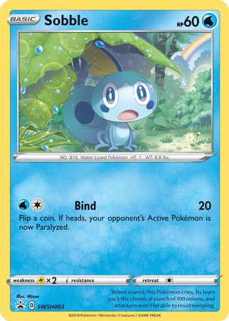 Sobble (SWSH003) [Sword & Shield: Black Star Promos] | Good Games Modbury