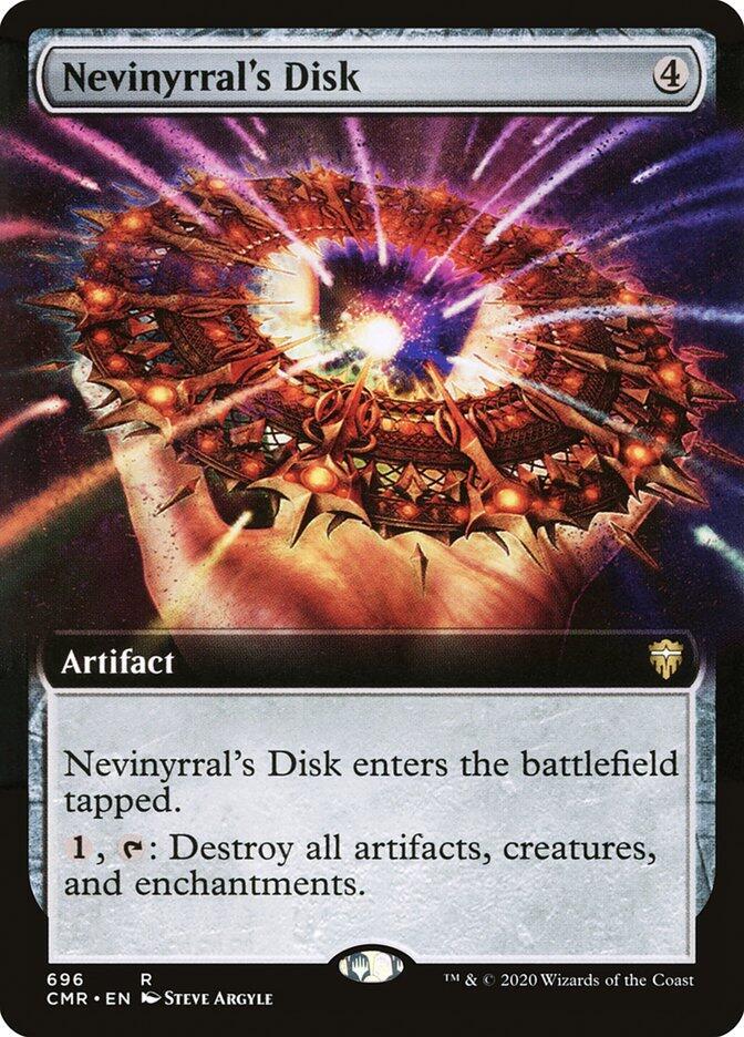 Nevinyrral's Disk 696/361 (Commander Legends)  - Extended Art Foil | Good Games Modbury