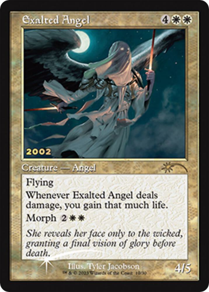 Exalted Angel 10/30 (30th Anniversary Promos)  - Foil | Good Games Modbury