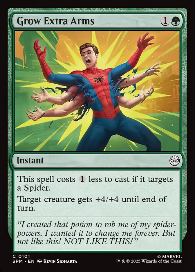 Grow Extra Arms 101/198 (Marvel's Spider-Man)  | Good Games Modbury