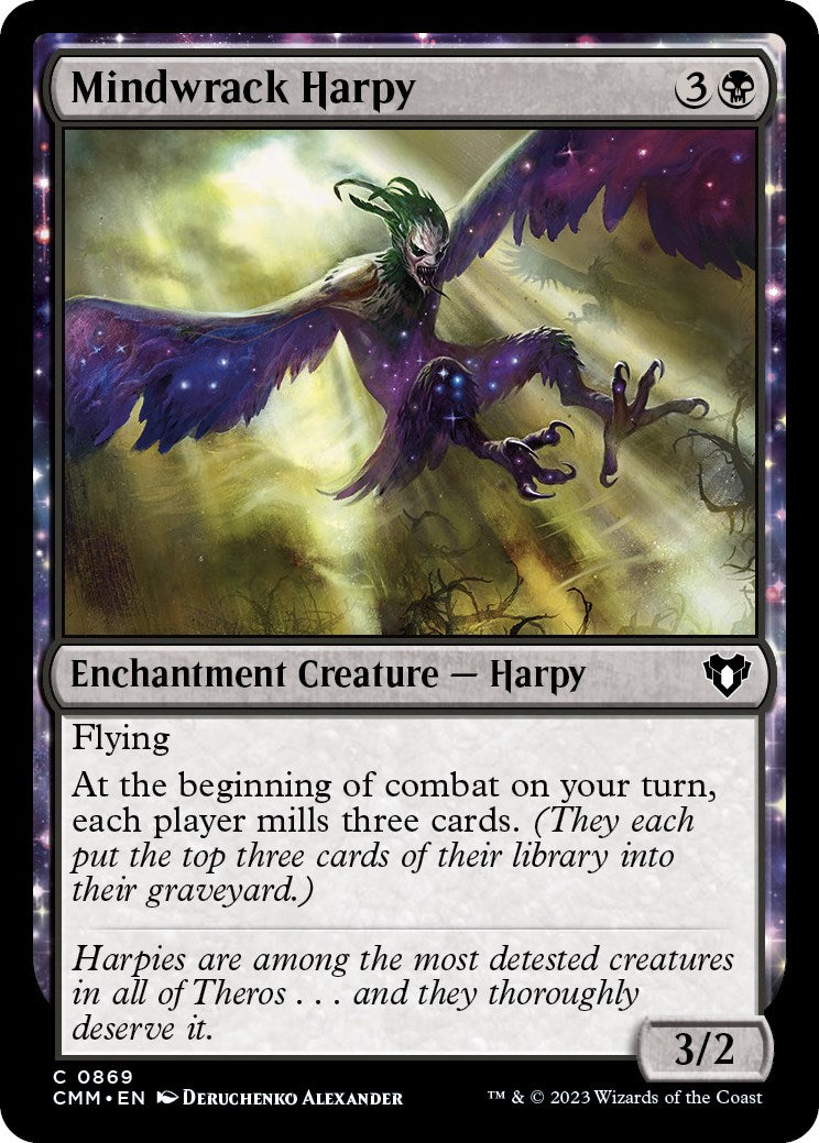 Mindwrack Harpy [Commander Masters] | Good Games Modbury